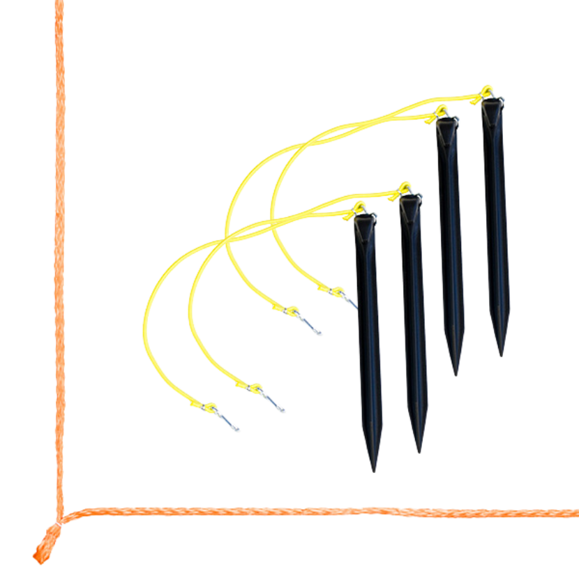 Park & Sun 1/4'' Poly Rope Boundary - Deportes Salvador Colom