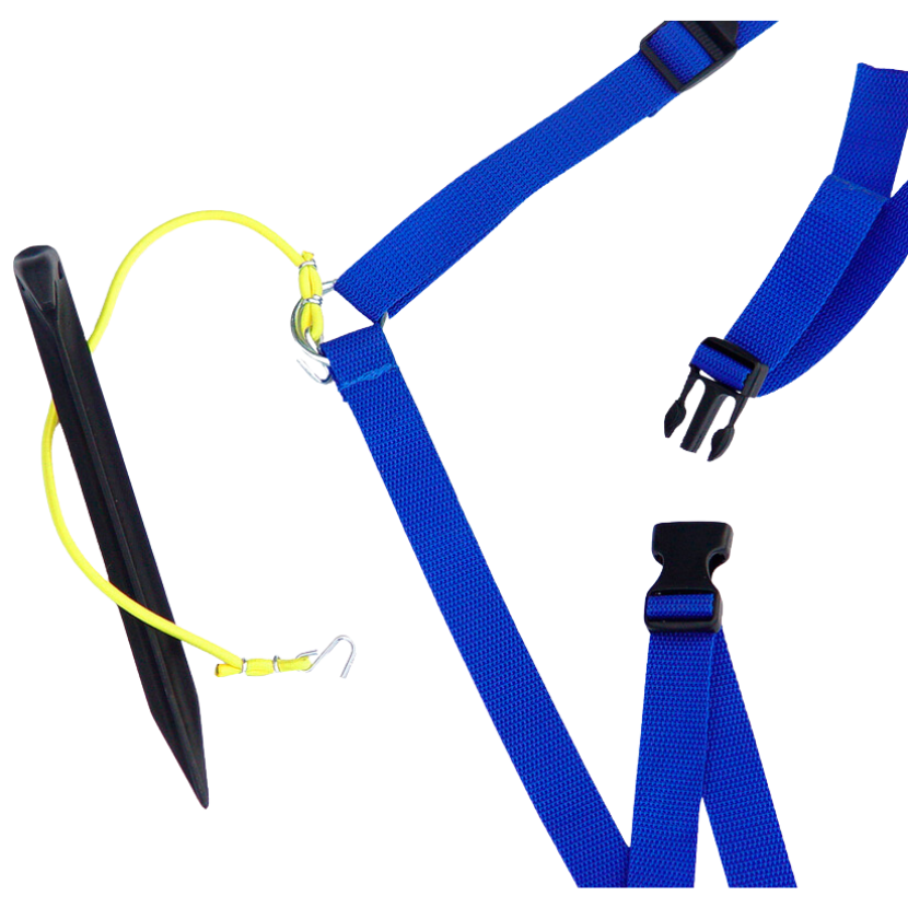 Image of Park & Sun 1'' Volleyball Adjustable Webbing Boundary - Deportes Salvador Colom