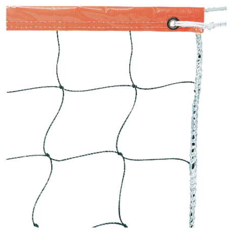 Champion Sports 2mm Volleyball Net 32' (Orange) - Deportes Salvador Colom