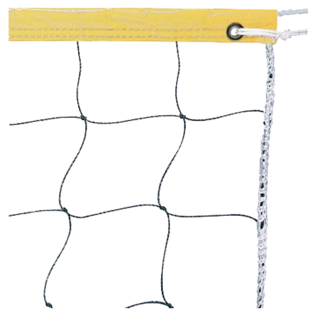 Champion Sports 2mm Volleyball Net 32' (Yellow) - Deportes Salvador Colom