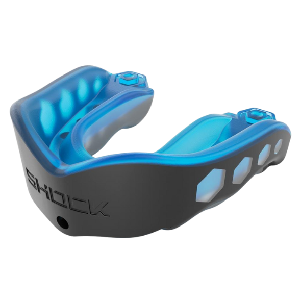 Shock Doctor Adt Gel Max Mouthguard (Black/Blue) - Deportes Salvador Colom