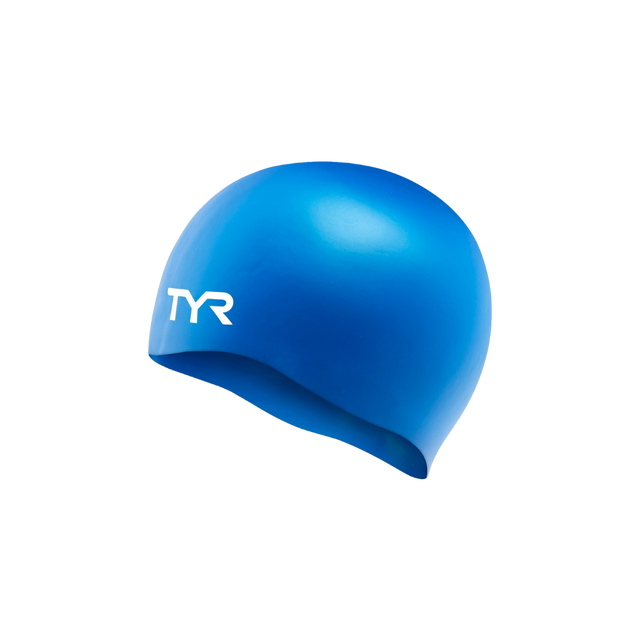 TYR Silicone Swim Cap Royal - Deportes Salvador Colom