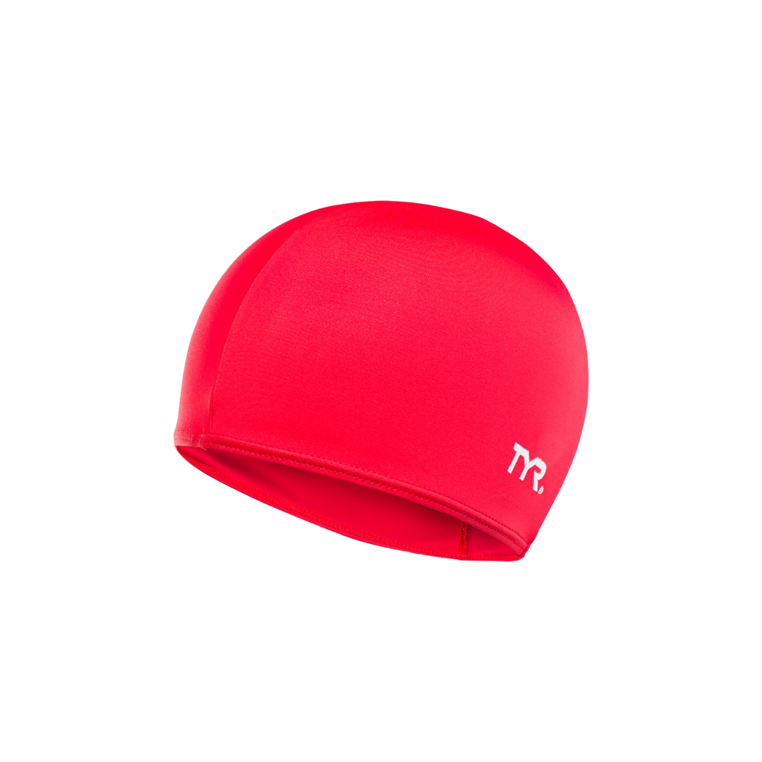 TYR Lycra Swim Cap Scarlet - Deportes Salvador Colom