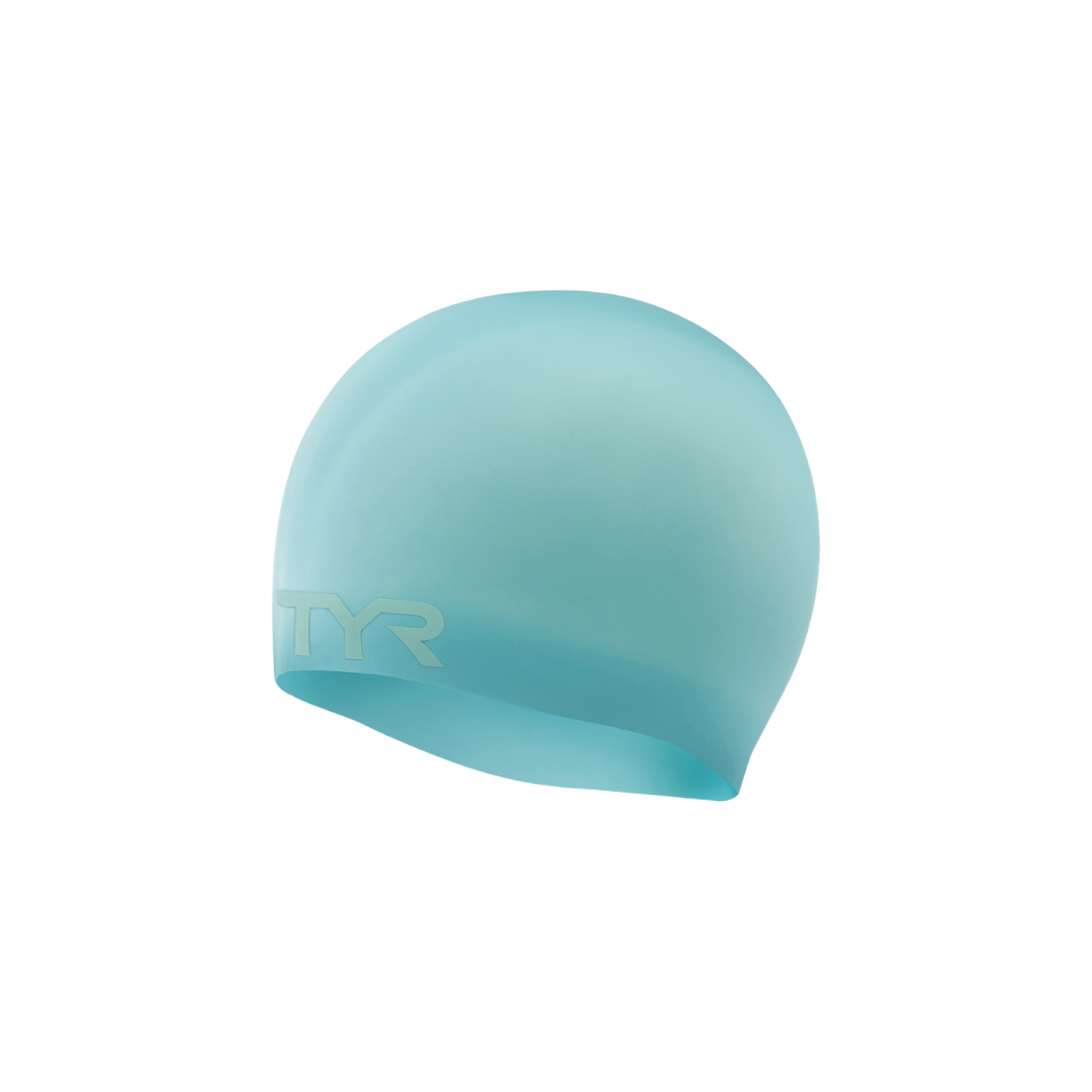 Image of TYR Silicone Swim Cap Light Blue - Deportes Salvador Colom