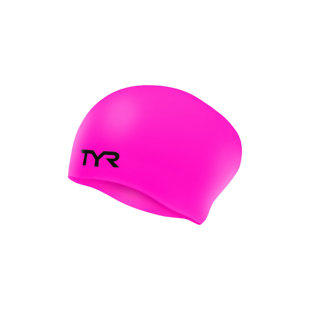 TYR Silicone Swim Cap Pink - Deportes Salvador Colom