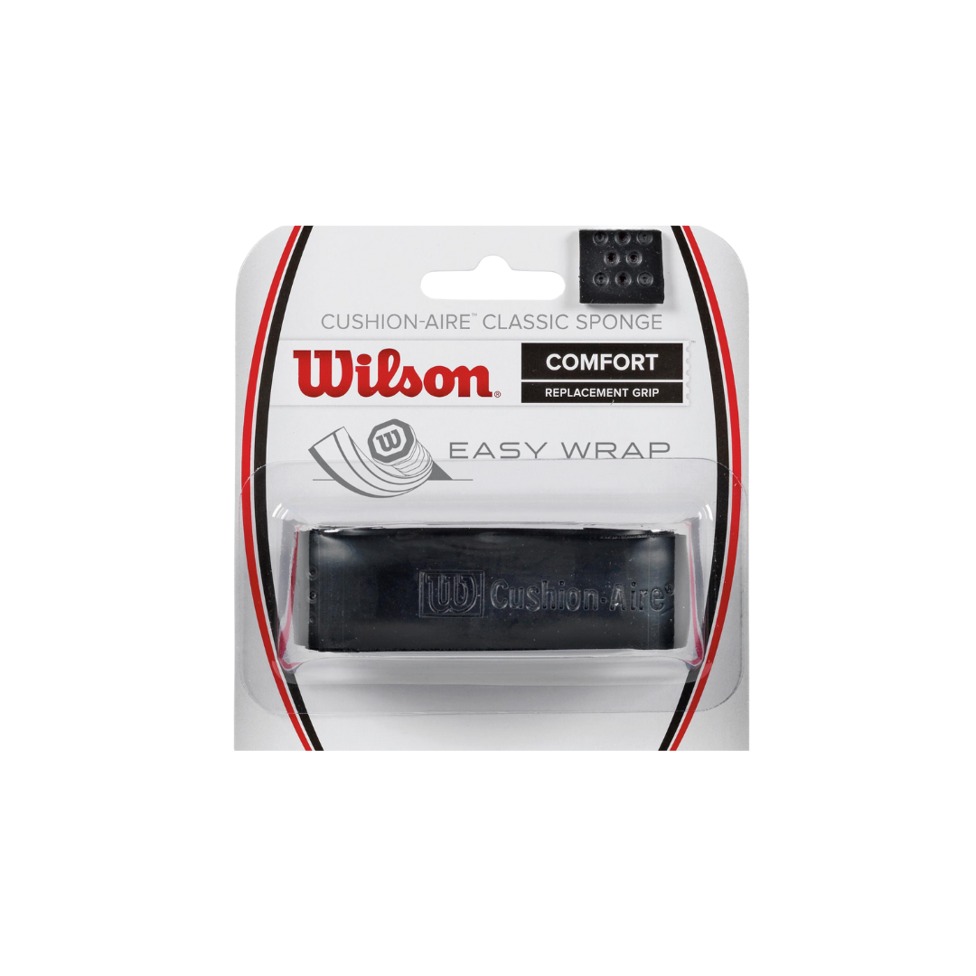 Image of Wilson Cushion Aire Classic Sponge Grip (Black) - Deportes Salvador Colom