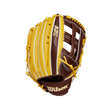Wilson Juan Soto A2K JS22 GM 12.75” Outfield Baseball Glove (Yellow/Brown)