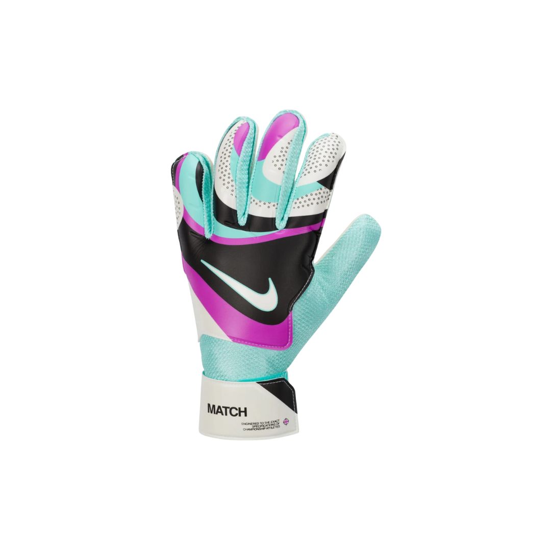 Nike Adult Match Goalie Glove (Black/Turquoise)