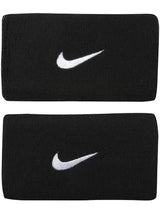 BK/WH DOUBLE WIDE NIKE WRISTBAND - Deportes Salvador Colom