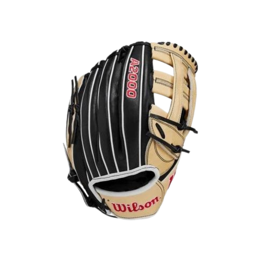 Wilson A2000 1750 OF Glove Left Hand Thrower (Blonde/Black/Red) 12.5'' - Deportes Salvador Colom
