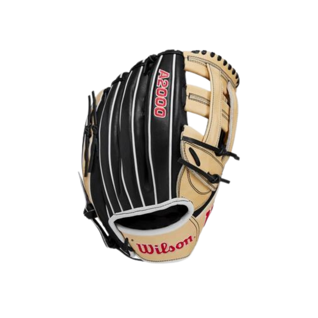 Wilson A2000 1750 Outfield Glove RH (Blonde/Black/Red) 12.5'' - Deportes Salvador Colom