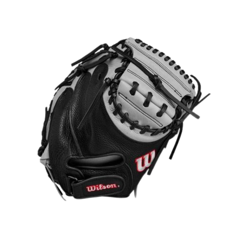 Wilson A1000 CM33 Catcher's Mitt (Black/Grey) 33''