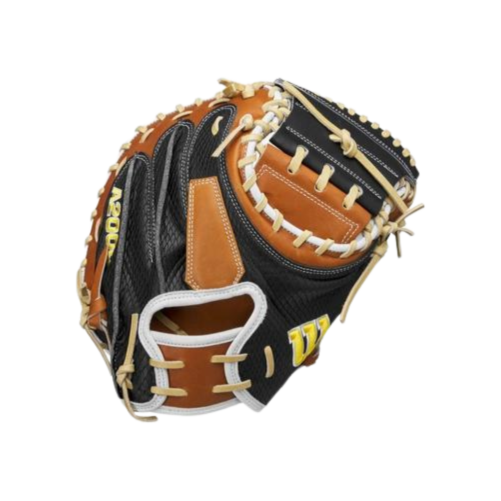 Wilson A2000 M23SS Catcher's Mitt (Black/Blonde) 33.5''