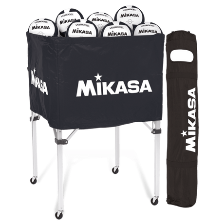 Mikasa Ball Cart with Carrying Bag Black - Deportes Salvador Colom