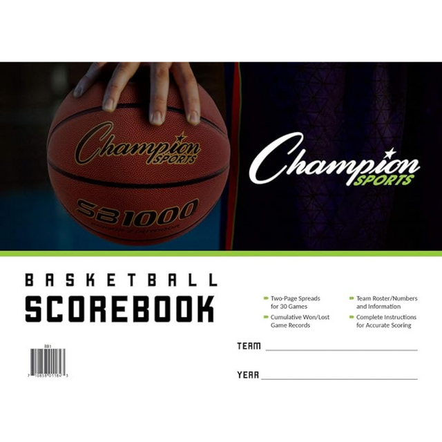 Champion Sports Basketball Scorebook - Deportes Salvador Colom